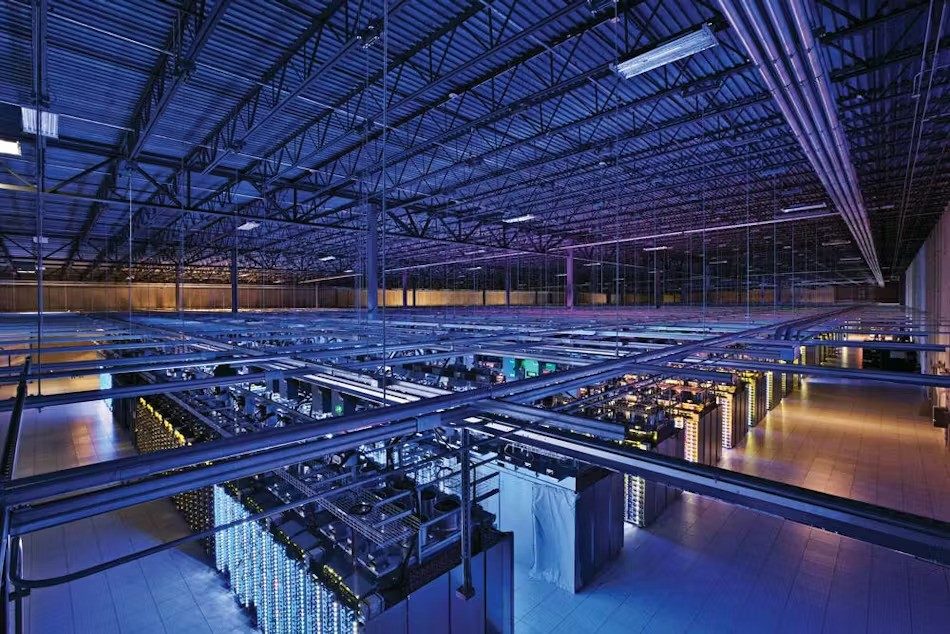 Engineer working in a technical facility